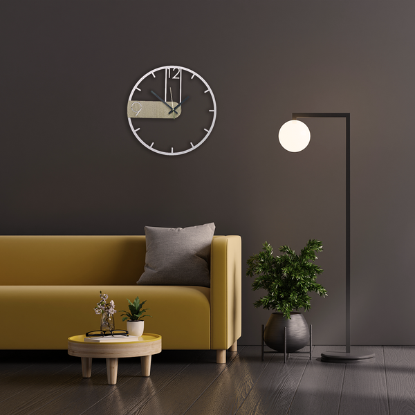 Modern Wooden Wall Clock - Ref BG-001