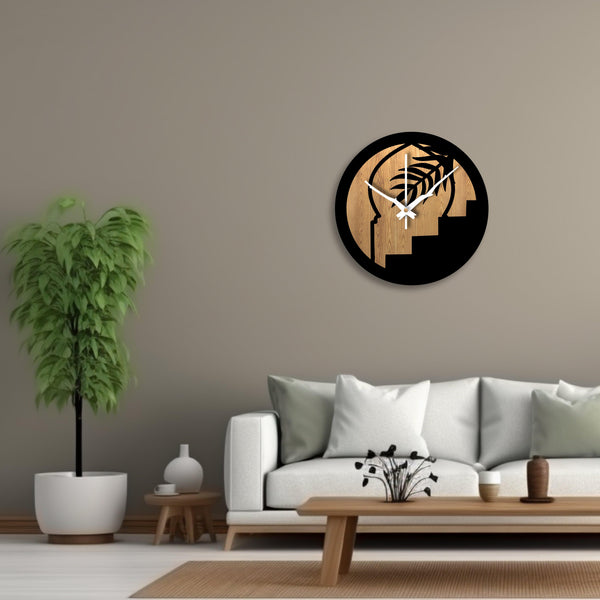 Wall Clock with Indoor Riad Design L 38 X H 38 cm Ref BC-008